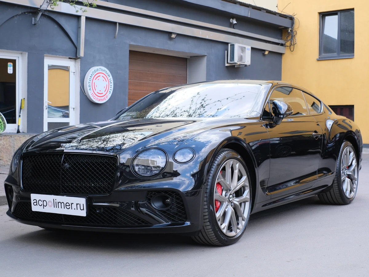 После: Bentley Continental GT — детейлинг кузова у АЦ Полимер