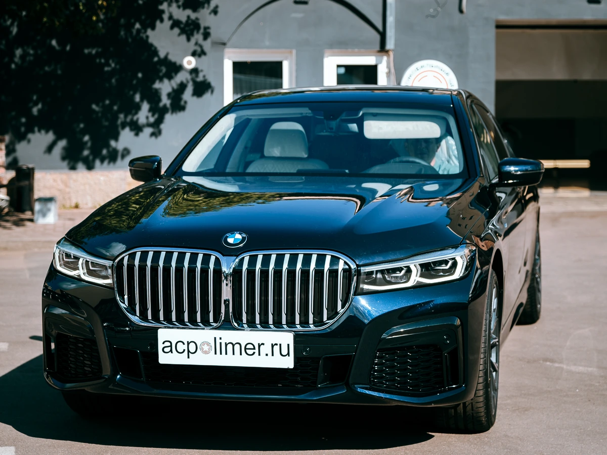 После: BMW 7 Series — полный комплекс детейлинга